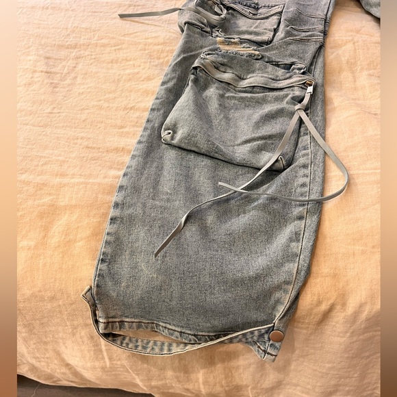 Cargo jeans - never worn - multiple pockets - Picture 6 of 8